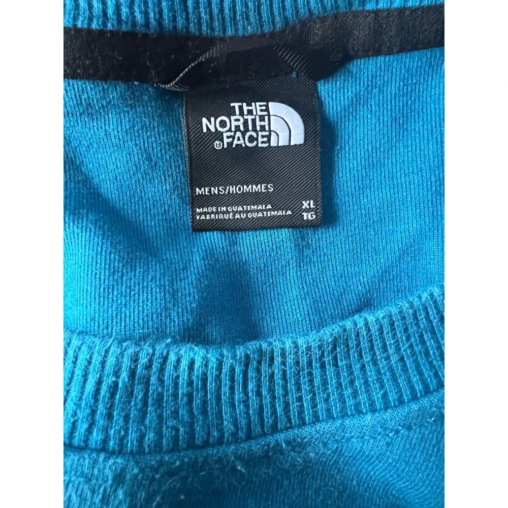 The North Face Tech‎ Crew Neck Sweatshirt Blue Black Mens XL